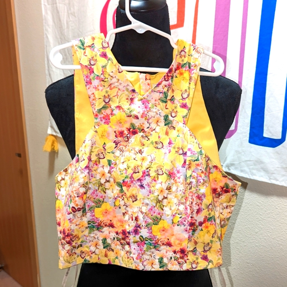 Forever New Floral Evening Top